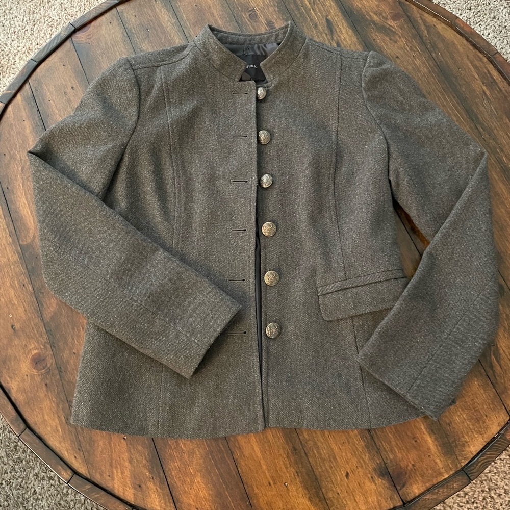 Womens Wool Blazer